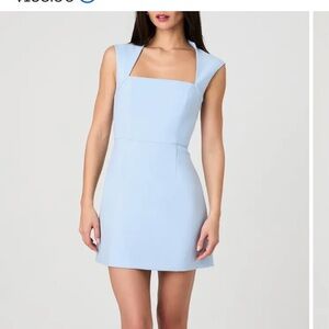 Blue Ruth Whisper Dress French Connection